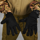 Перчатки с откидными пальцами и антискользящим покрытием черные размер 2XL - изображение 4