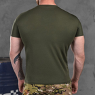 Мужская потоотводящая футболка Coolpass олива размер M - изображение 3