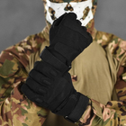 Износостойкие Перчатки Standart с усиленной зоной ладоней и пальцев черные размер 2XL - изображение 3