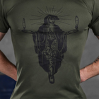 Потоотводящая мужская футболка Odin Coolmax с принтом Maria олива размер M - изображение 4