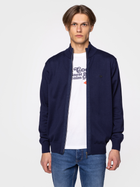 Sweter męski rozpinany na zamek Lee Cooper BORD-4400 L Niebieska (5904347394394) - obraz 3