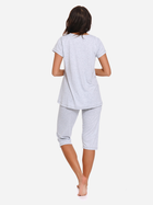 Піжама (футболка + бриджі) жіноча Doctor Nap Pw.9232 XL Сіра (5902701104597) - зображення 2