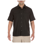 Рубашка тактическая с коротким рукавом 5.11 Freedom Flex Woven S/S XS Black - изображение 1
