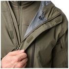 Куртка штормовая 5.11 Tactical Force Rain Shell Jacket S RANGER GREEN - изображение 6