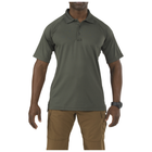 Футболка поло тактическая с коротким рукавом 5.11 Performance Polo - Short Sleeve, Synthetic Knit M TDU Green - изображение 1