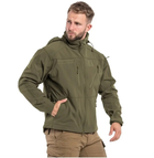 Куртка демісезонна софтшелл SOFTSHELL JACKET SCU L Ranger Green - зображення 7