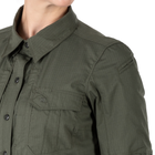 Рубашка тактическая женская 5.11 Tactical Women’s Stryke™ Long Sleeve Shirt XS TDU Green - изображение 4