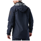 Куртка штормовая 5.11 Tactical Force Rain Shell Jacket 2XL Dark Navy - изображение 3