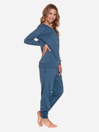 Piżama (bluza + spodnie) damska Doctor Nap PM.4349 XXL Granatowa (5902701173340) - obraz 3