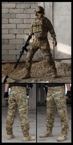 Бойові штани IDOGEAR G3 Combat Pants Multicam з наколінниками L - зображення 4