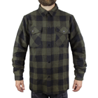 Рубашка фланелевая Sturm Mil-Tec Flannel Shirt M Black - изображение 1