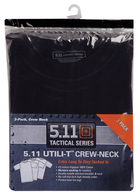 Футболка с коротким рукавом 5.11 Utili-T Crew - Three Pack 3XL Black - изображение 15