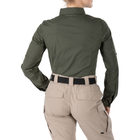 Рубашка тактическая женская 5.11 Tactical Women’s Stryke™ Long Sleeve Shirt M TDU Green - изображение 2