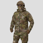 Набір воєнної форми. Зимова куртка + штани з наколінниками UATAC Multicam Original XS - зображення 3