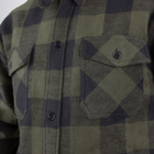 Рубашка фланелевая Sturm Mil-Tec Flannel Shirt 2XL Black - изображение 4