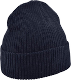 Шапка акрилова великої в'язки Beanie Cap Dark Navy - зображення 5