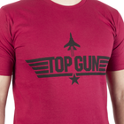 Футболка з малюнком Sturm Mil-Tec Top Gun T-Shirt 3XL Red - зображення 4