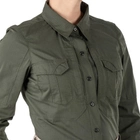 Рубашка тактическая женская 5.11 Tactical Women’s Stryke™ Long Sleeve Shirt S TDU Green - изображение 3
