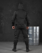 Тактичний костюм poseidon в black 0 XXL - зображення 7
