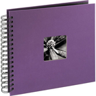 Фотоальбом Hama Fine Art чорні сторінки 28x24 см 50 сторінок Purple (4007249948762) - зображення 1