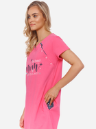 Нічна сорочка жіноча бавовняна Doctor Nap TCB.9992 XXL Рожева (5903622060054) - зображення 5