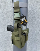 Кобура на стегно Condor Tactical Leg Holster Олива - зображення 2
