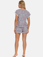 Піжама (футболка + шорти) жіноча бавовняна Doctor Nap PM.4401 M Сіра (5901592708051) - зображення 2