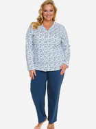 Piżama (bluza + spodnie) damska Doctor Nap PB.5282 XL Granatowa (5902701194666) - obraz 1