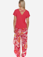 Піжама (футболка + штани) жіноча Doctor Nap PM.5320 M Червона (5902701190354) - зображення 2