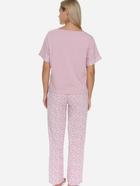 Піжама (футболка + штани) жіноча бавовняна Doctor Nap PM.5324 S Рожева (5902701190507) - зображення 2