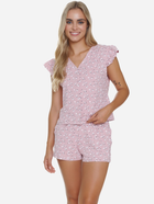 Piżama (T-shirt + szorty) damska Doctor Nap PM.5325 S Różowa (5902701190552) - obraz 3