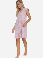 Нічна сорочка жіноча бавовняна Doctor Nap TCB.5327 S Рожева (5902701190637) - зображення 4