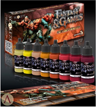 Zestaw farb akrylowych Scale 75 Fantasy & Games Paint Creatures From Hell 8 x 17 ml (8412548267807) - obraz 1