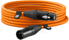 Kabel Rode XLR - XLR 6 m Orange (RODE XLR6M-O) - obraz 1