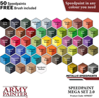 Набір фарб для розфарбовування фігурок The Army Painter Speedpaint 2.0 Mega 51 деталь (5713799805705) - зображення 3