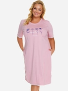 Нічна сорочка жіноча бавовняна Doctor Nap TB.5366 XL Рожева (5902701193348) - зображення 3