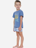 Дитяча піжама для хлопчика Doctor Nap PDU.5346 110-116 см Синя (5902701191801) - зображення 3