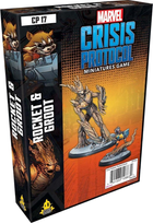 Набір фігурок для складання та розфарбовування Atomic Mass Games Marvel Crisis Protocol Rocket & Groot 2 шт (0841333108632) - зображення 1