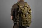 Рюкзак 2E Tactical тактичний, 25L, зелений (2E-MILTACBKP-25L-OG) - изображение 4