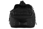 Сумка-баул/рюкзак 2E Tactical , L, чорна (2E-MILDUFBKP-L-BK) - изображение 6