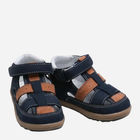 Дитячі сандалі для хлопчика Bartek 11694-004 19 Синій/Коричневий (5903607649441) - зображення 3