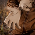 Стрілецькі, тактичні рукавички M-Tac Police Khaki (Хакі) Розмір XL - зображення 9