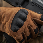 Тактичні рукавички із вбудованим захистом M-Tac Assault Tactical Mk.6 Coyote (Койот) Розмір L - зображення 11