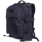 Рюкзак тактический штурмовой трехдневный SILVER KNIGHT 3D размер 47х34х17см 27л Черный - изображение 3
