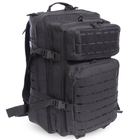 Рюкзак тактический штурмовой SILVER KNIGHT 1512 размер 50х36х12см 22л Черный - изображение 1
