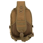 Рюкзак тактический (Сумка-слинг) с одной лямкой Military Rangers ZK-9115 размер 35х25х15см 13л Хаки - изображение 3