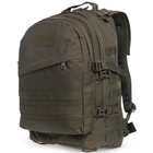 Рюкзак тактический штурмовой трехдневный SILVER KNIGHT 3D размер 47х34х17см 27л Оливковый - изображение 3