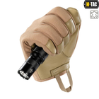 Стрелковые, тактические перчатки M-Tac Police Khaki (Хаки) Размер S - изображение 7