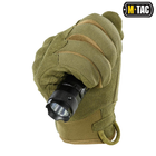 Стрілецькі тактичні рукавички з інтегрованим захистом кістячок та липучкою на зап'ясті M-Tac Assault Tactical Mk.5 Olive (Оливкові) Розмір S - зображення 3
