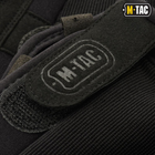 Стрелковые тактические перчатки с интегрированной защитой костяшек и липучкой на запястье M-Tac Assault Tactical Mk.5 Black (Черные) Размер S - изображение 5